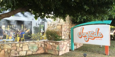 exterior of Joyride Taco House