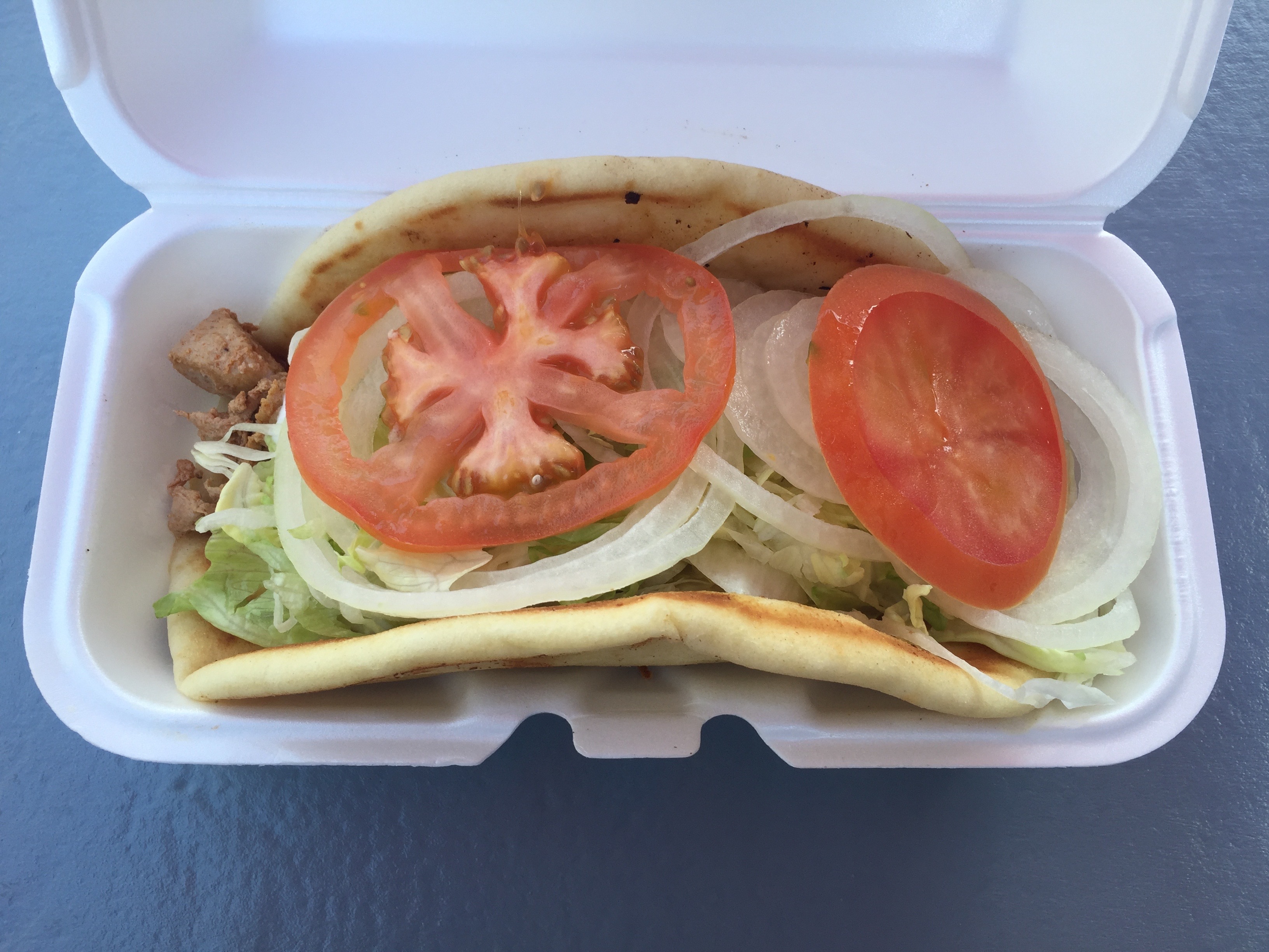 chicken pita