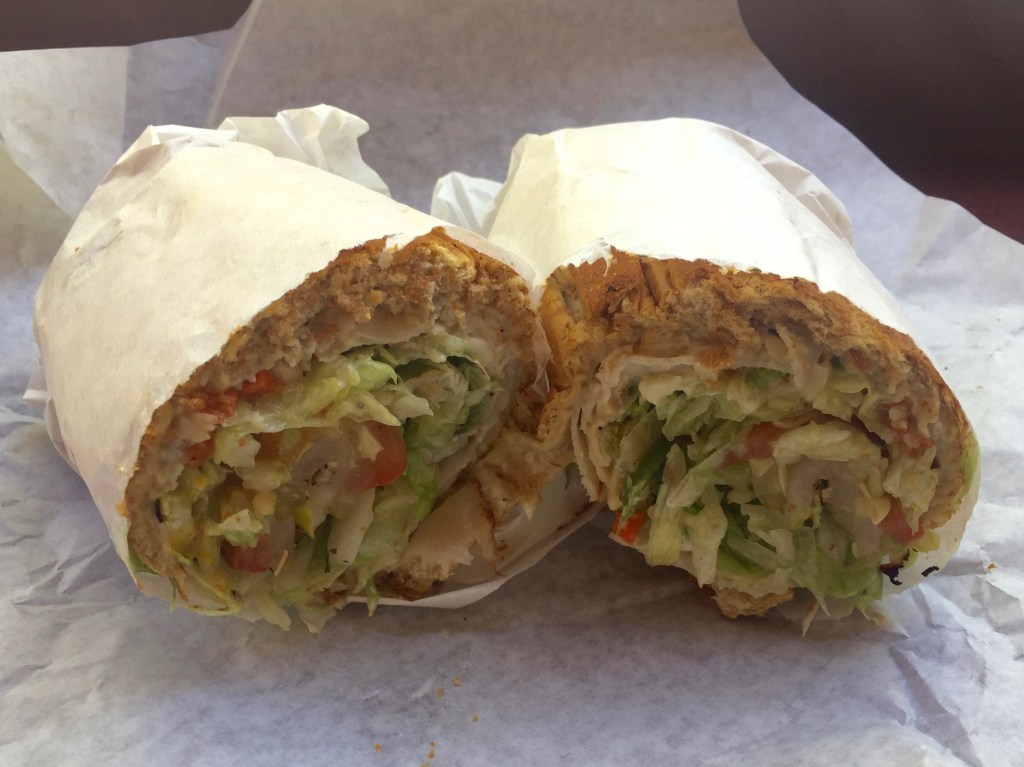 turkey on whole wheat