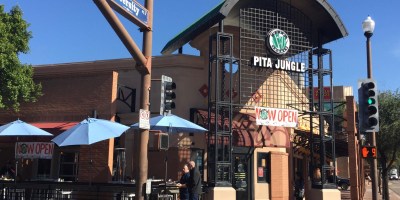 exterior of Pita Jungle in downtown Tempe