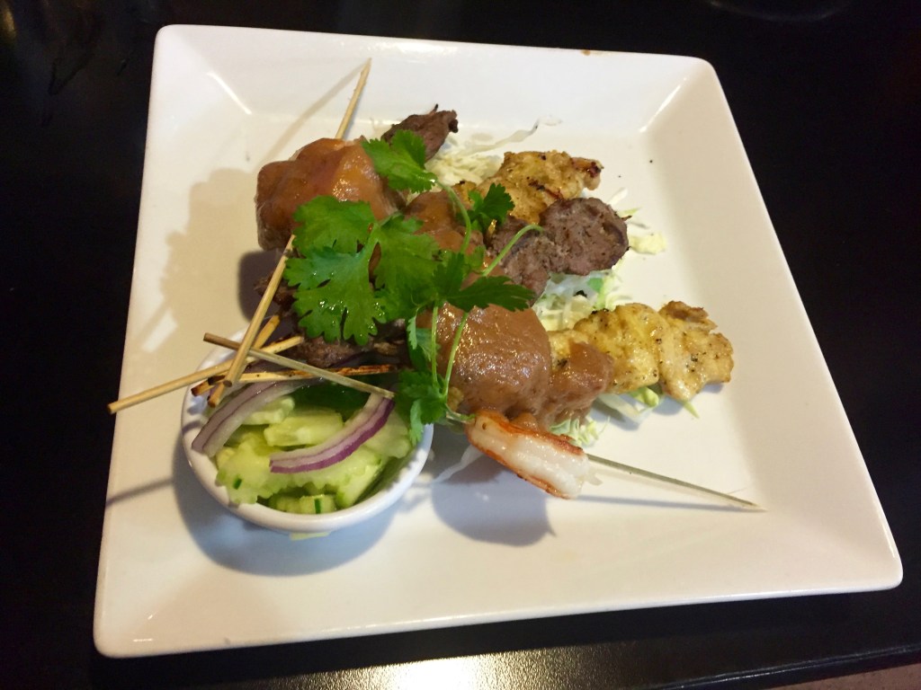 satay sampler
