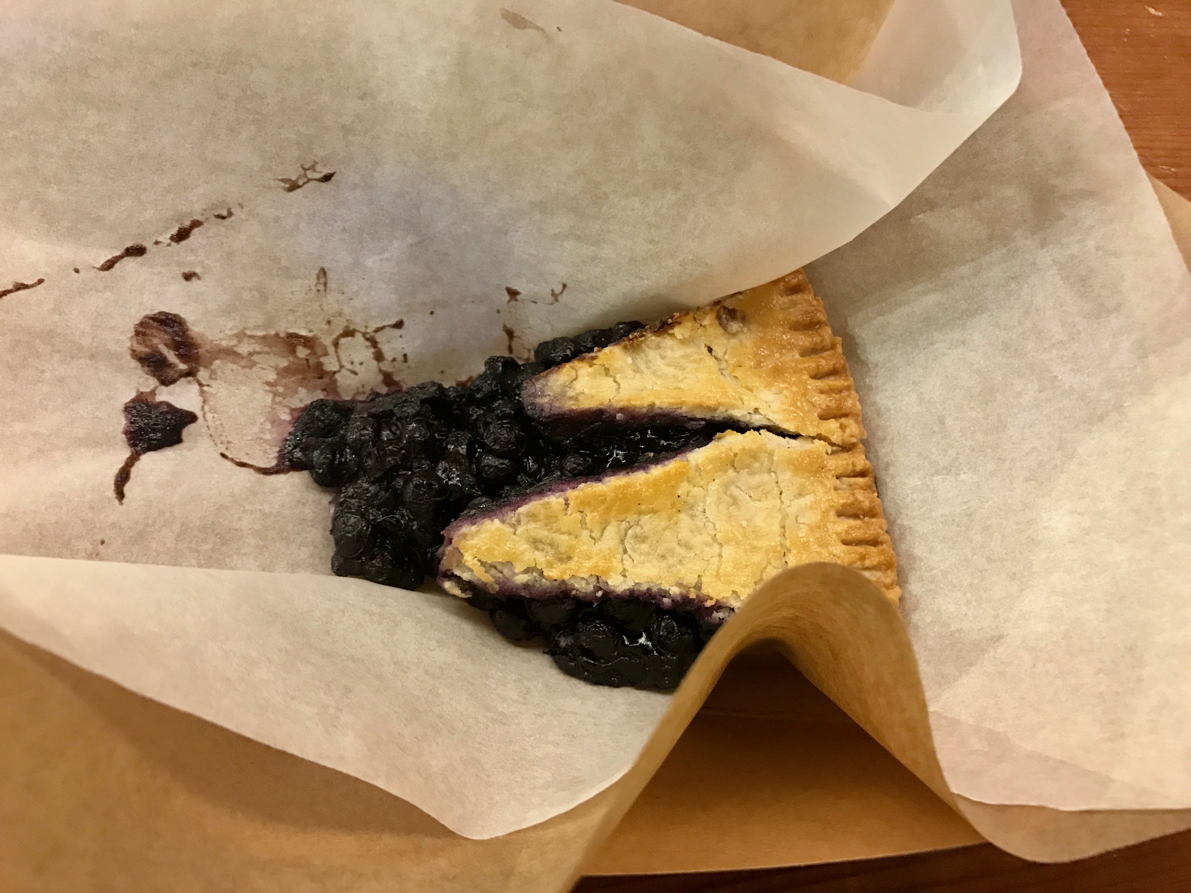 blueberry lemon pie