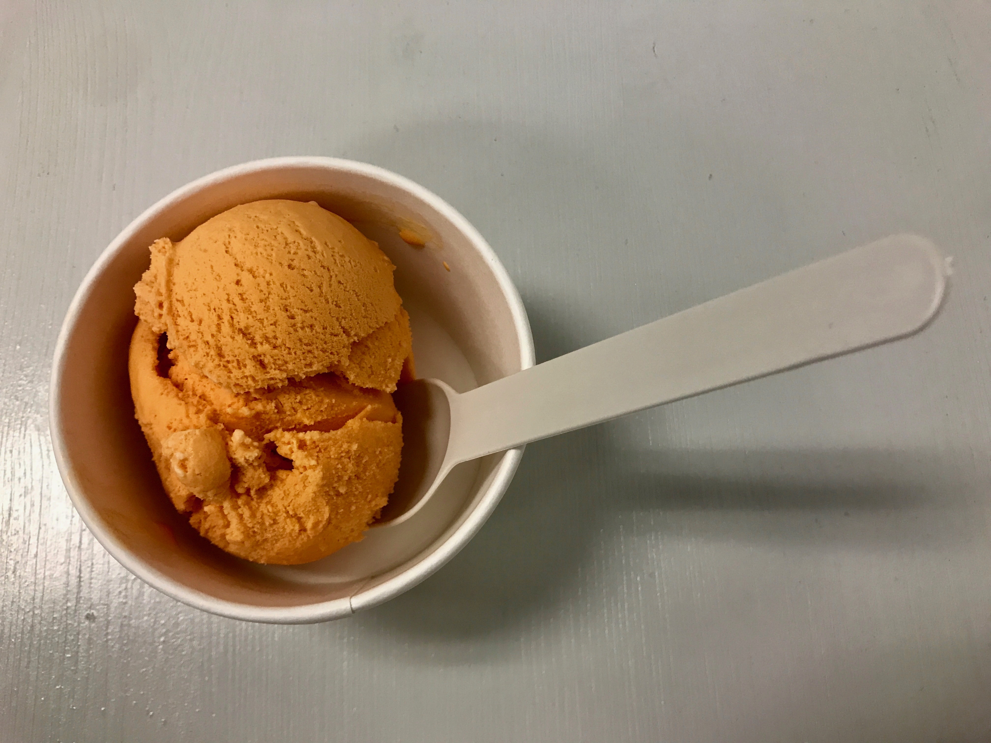 Thai tea ice cream