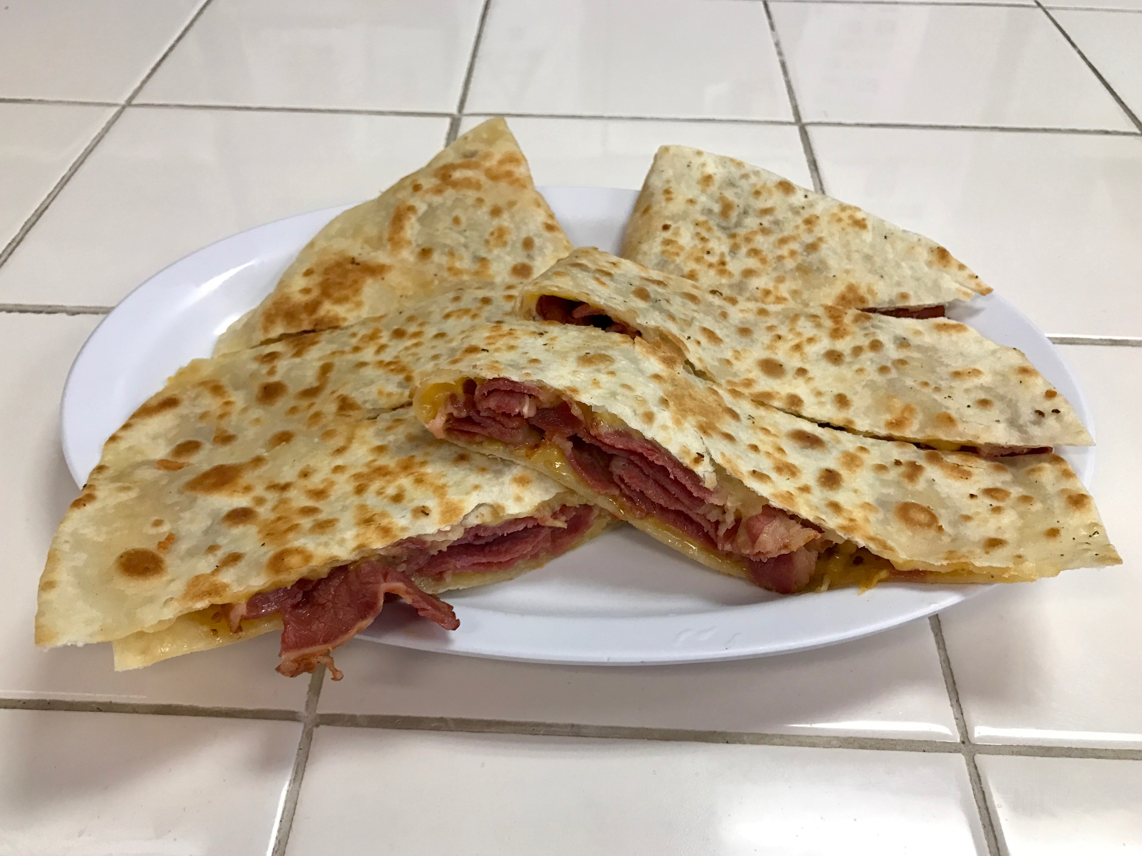 pastrami quesadilla