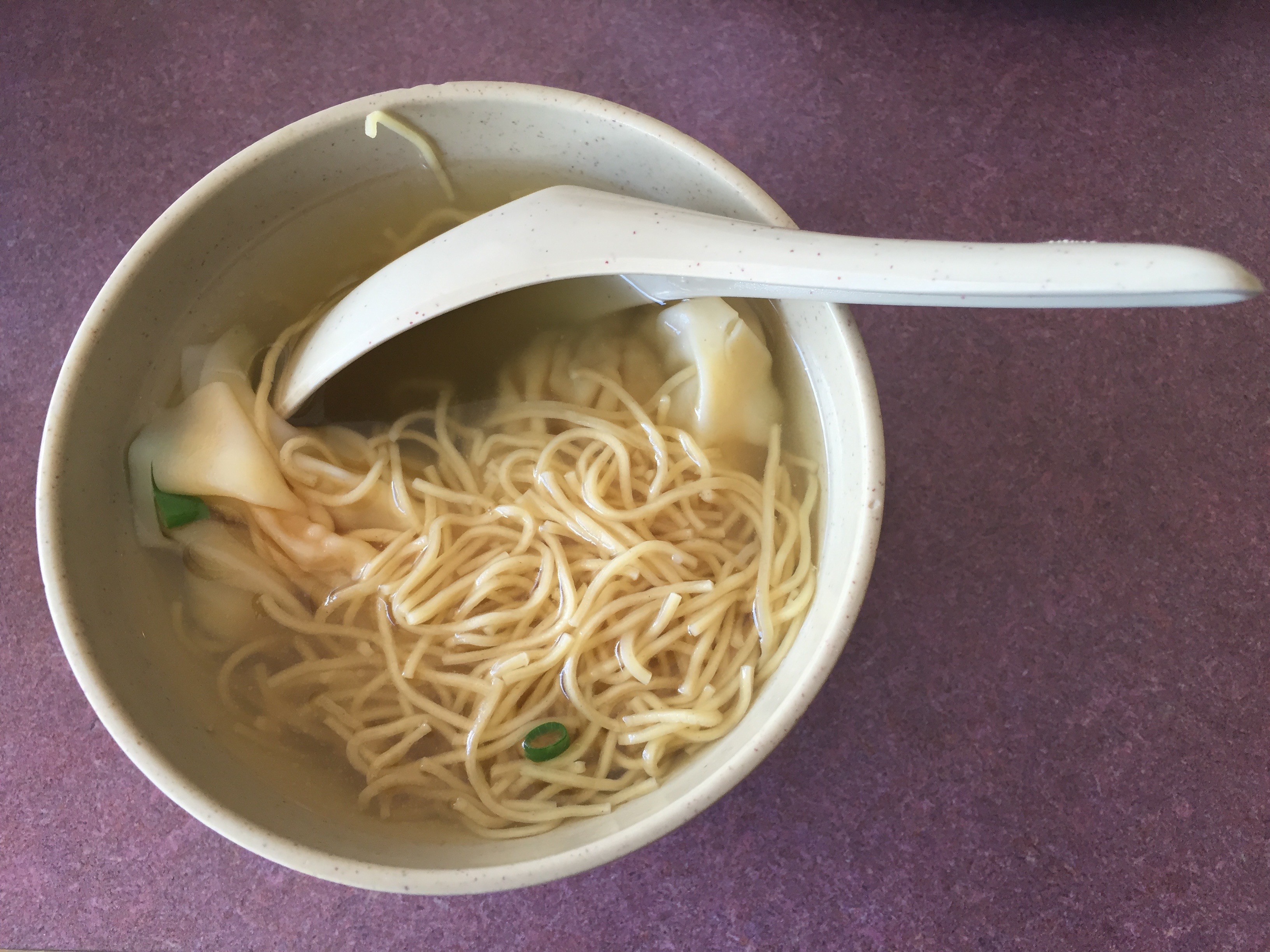 wonton noodle soup