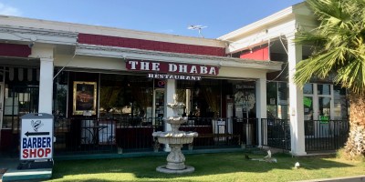 exterior of the Dhaba