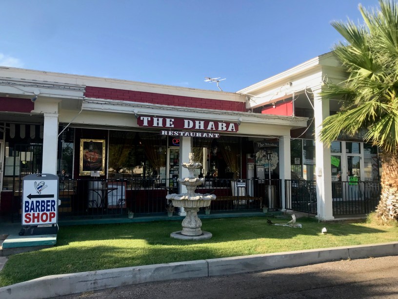 exterior of the Dhaba