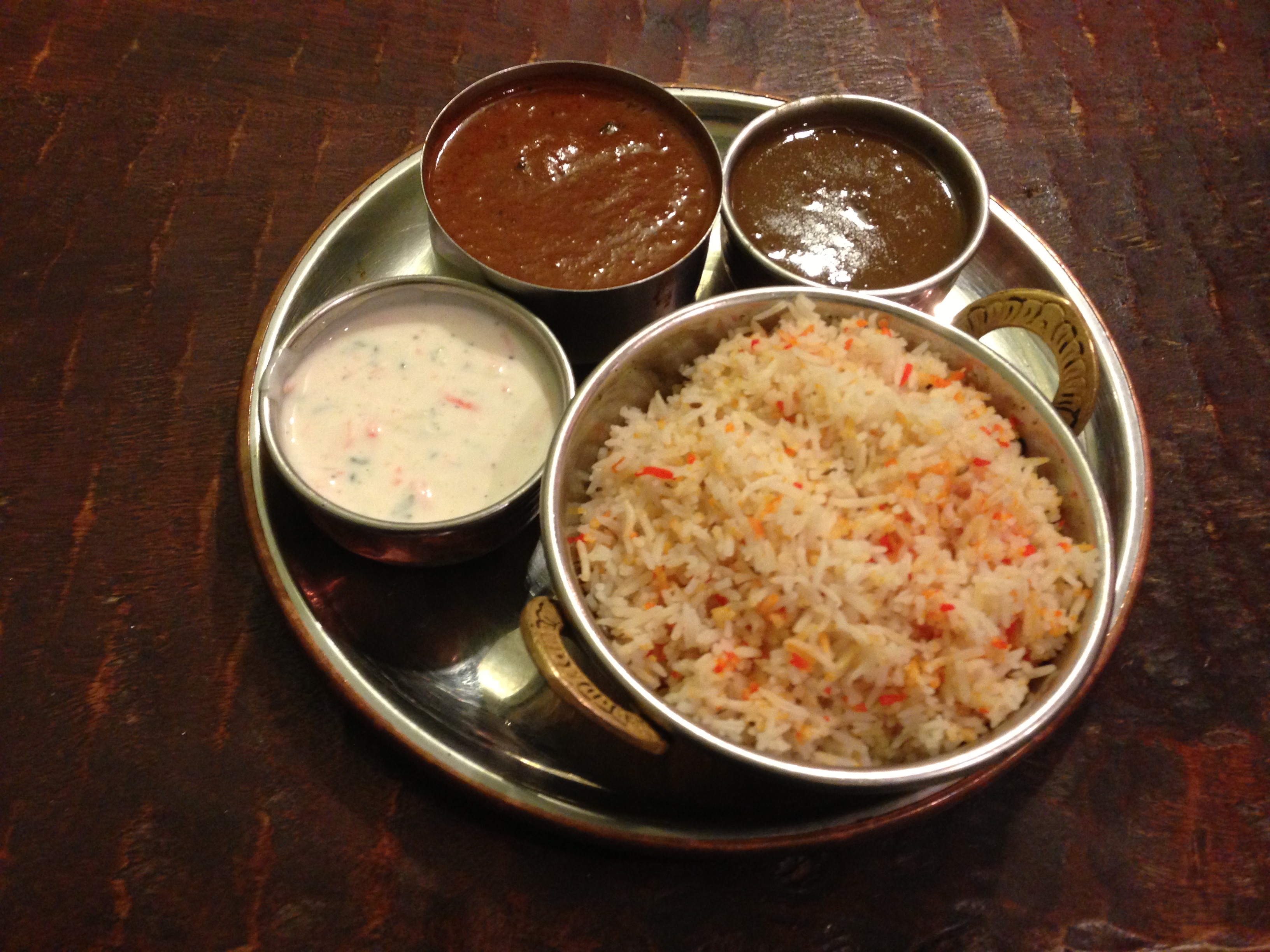 lamb curry lunch special