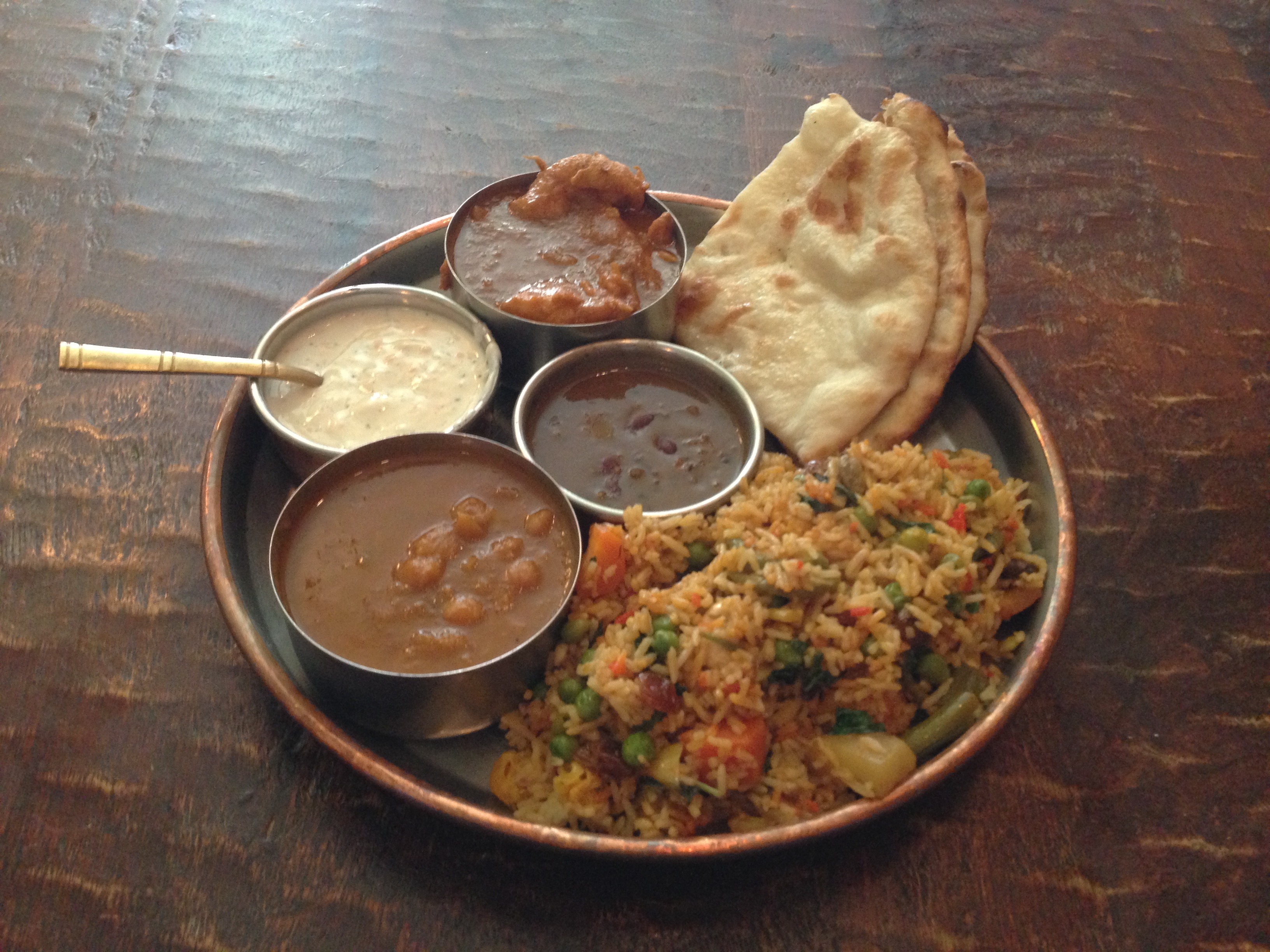 Delhi chandni chowk thali