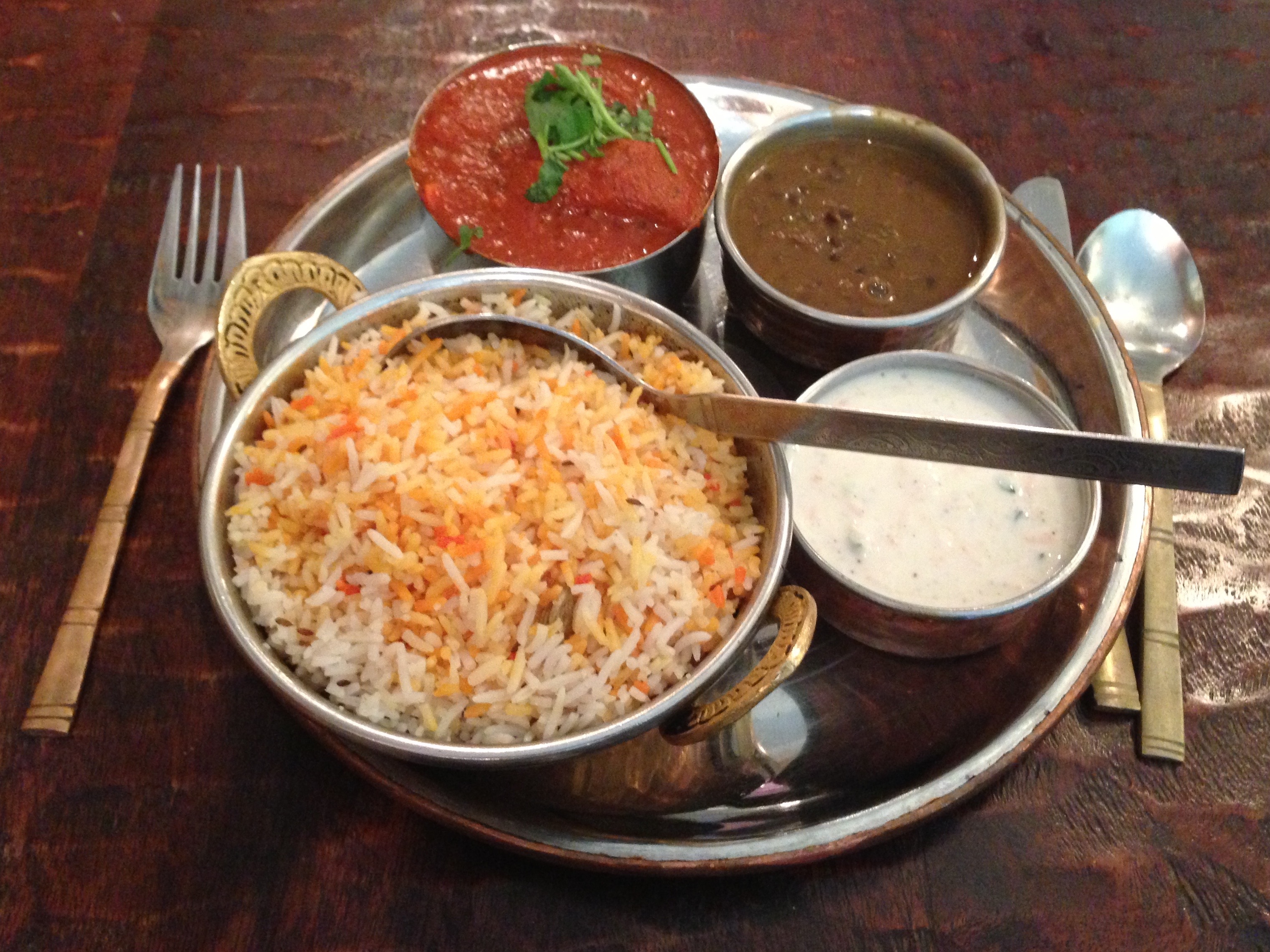 fish vindaloo lunch special