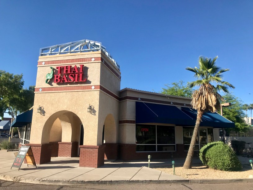 exterior of Thai Basil in Tempe
