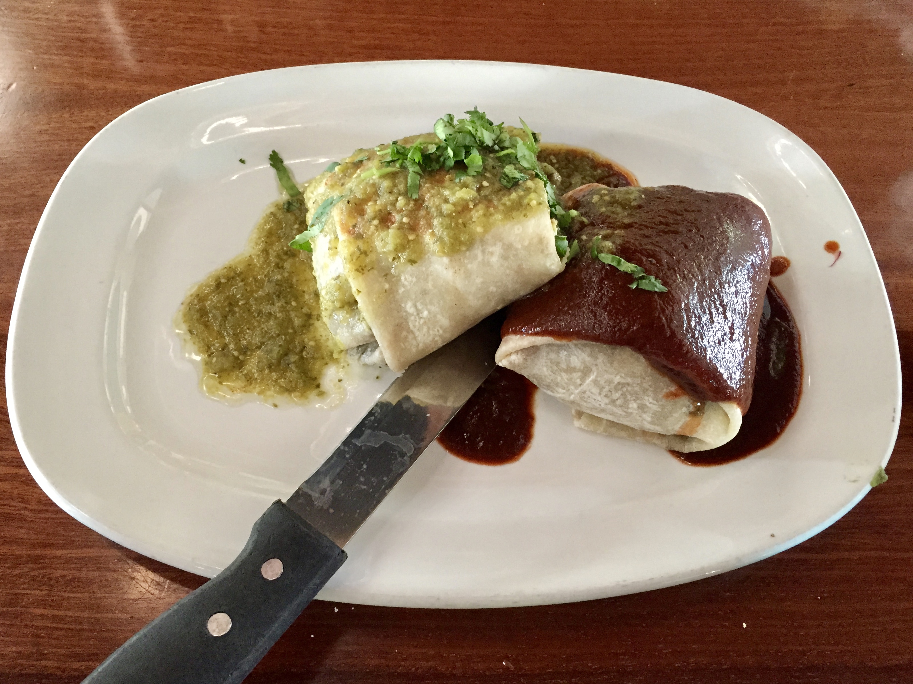 burrito enchilada style