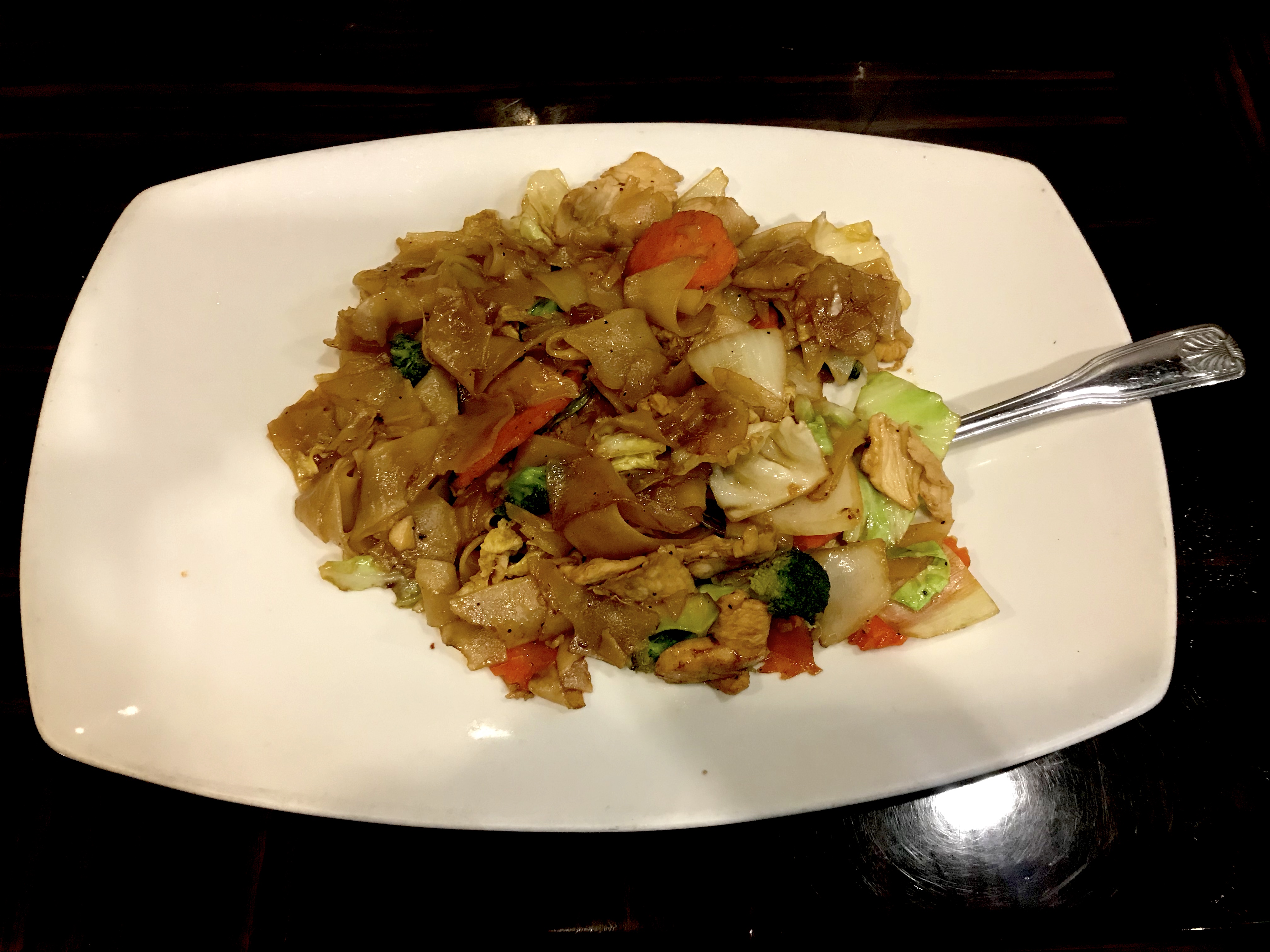 pad see ew with chicken