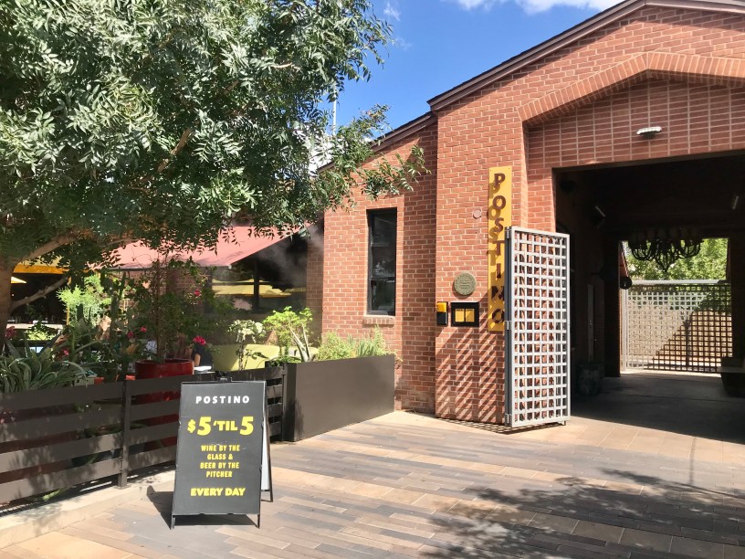 exterior of Postino in Tempe