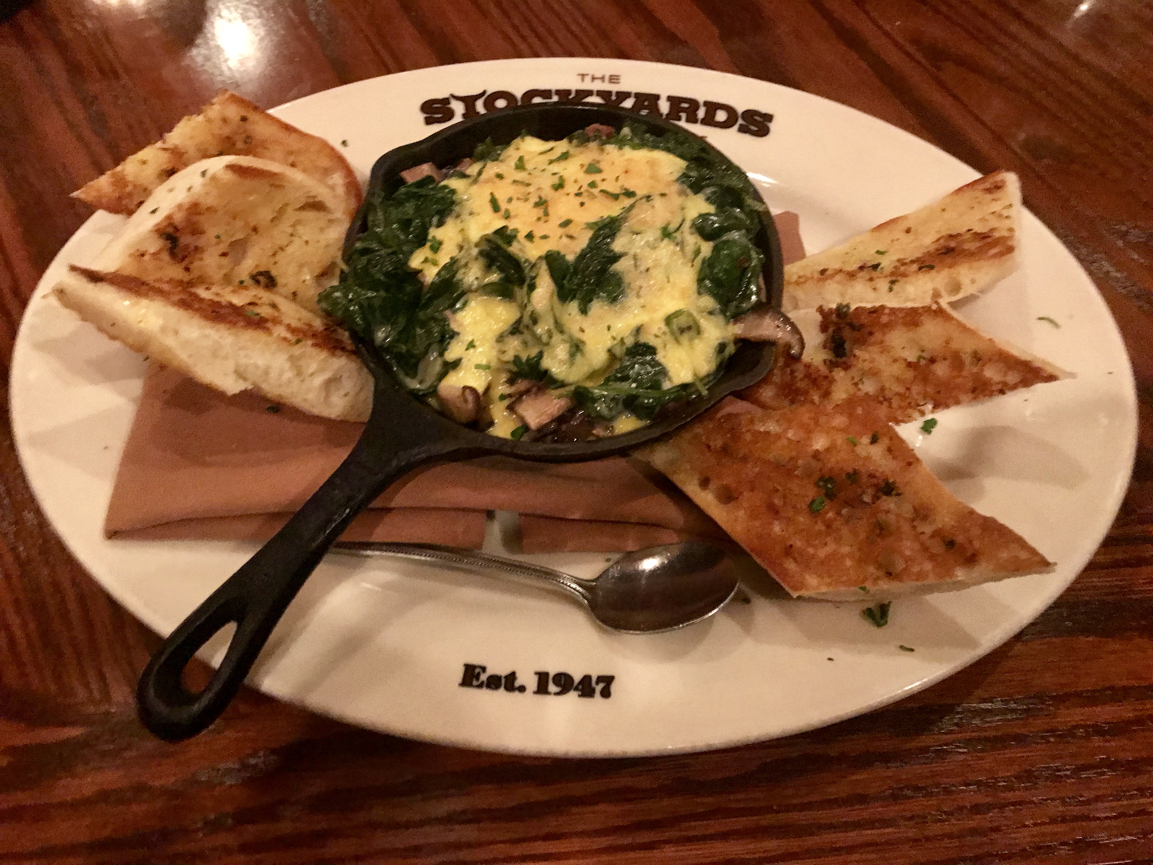 mushrooms rockefeller