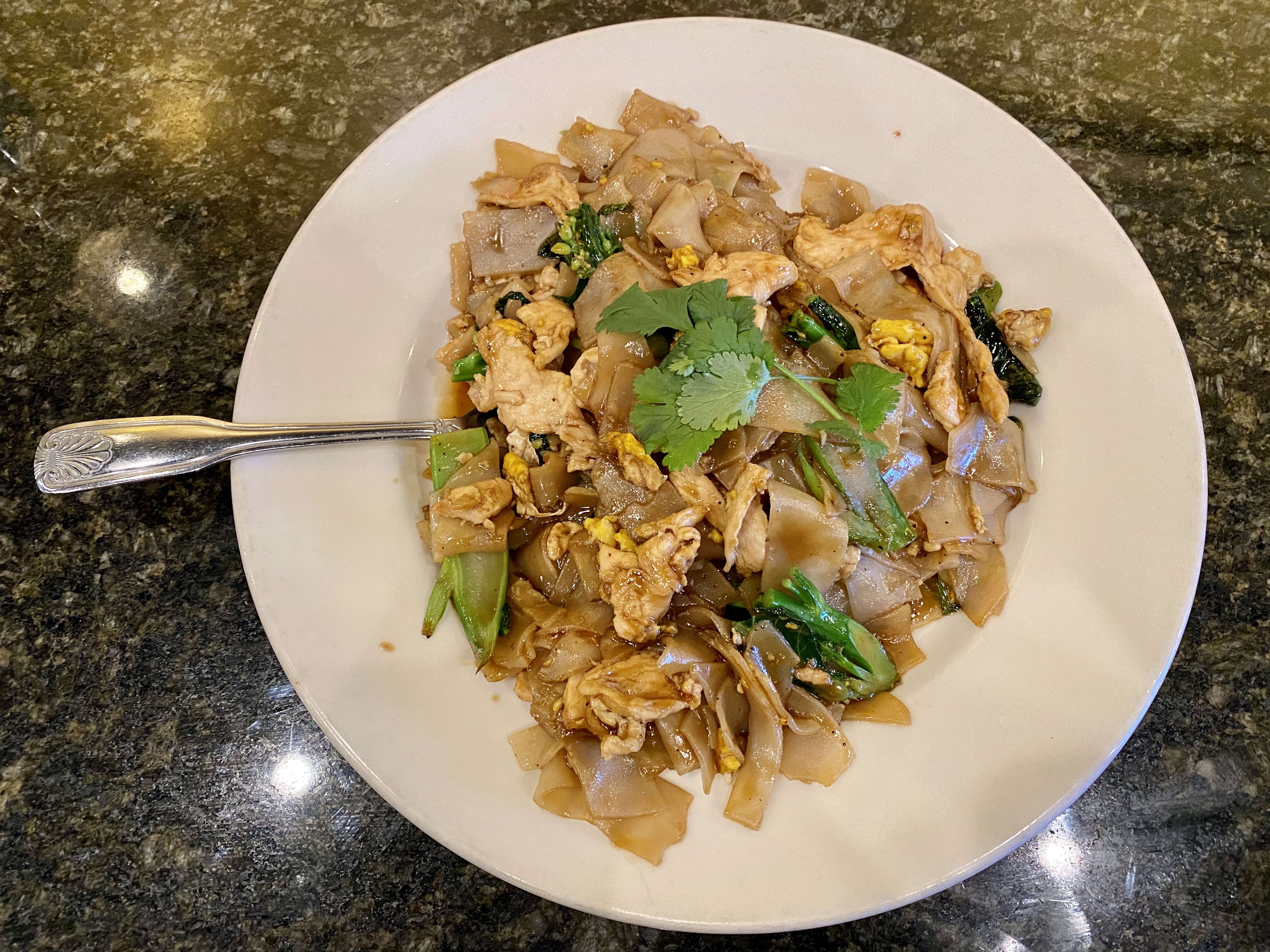 pad see ew with chicken