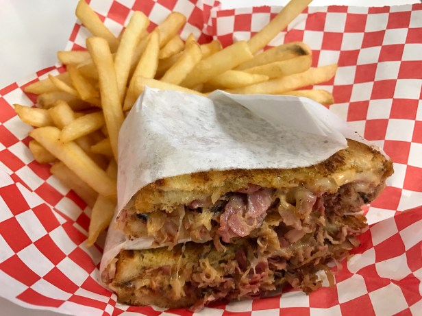 Reuben and fries