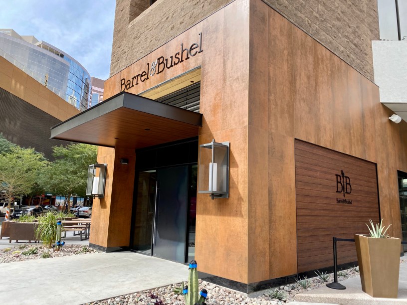 exterior of Barrel & Bushel