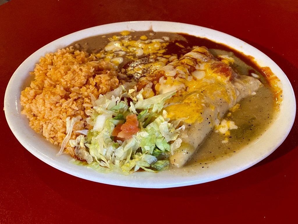 enchiladas plate