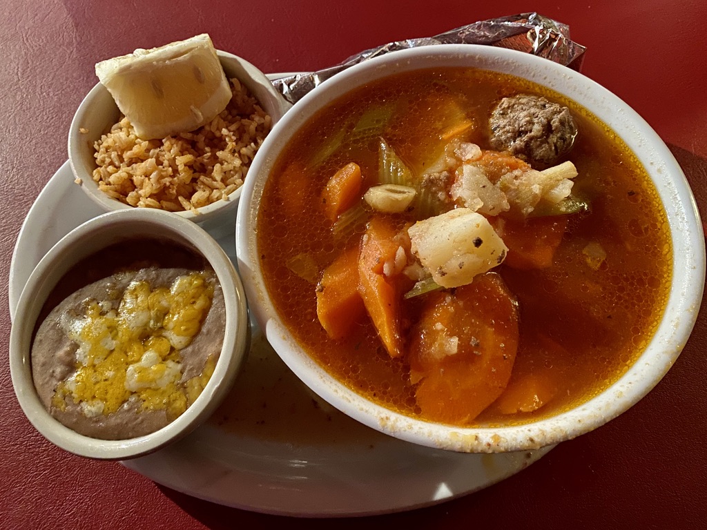 albondigas soup