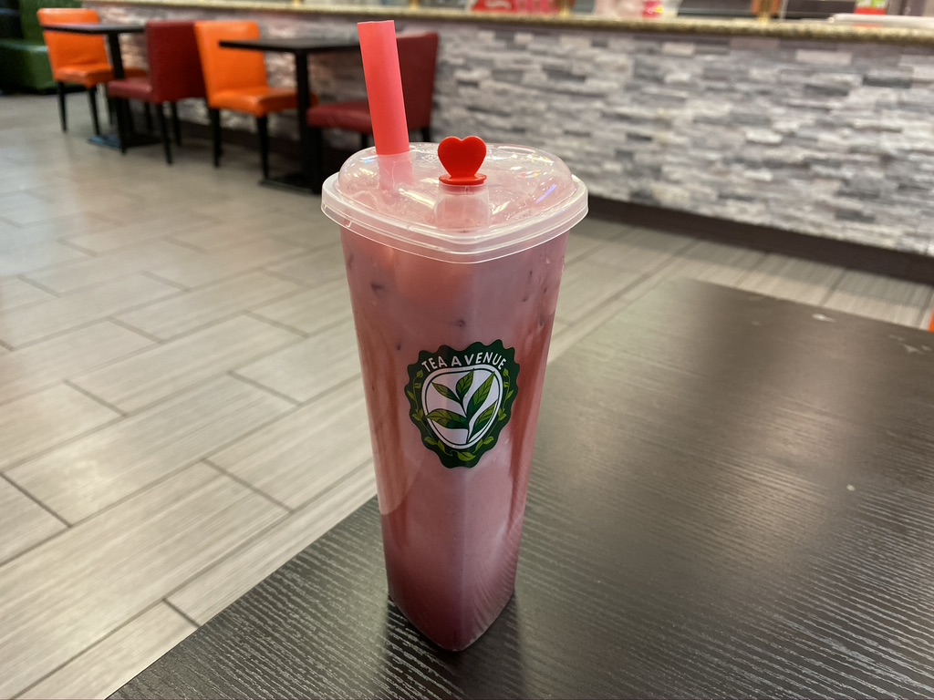 red velvet fresh milk