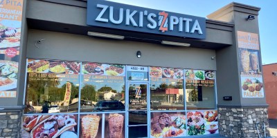 exterior of Zuki's Pita